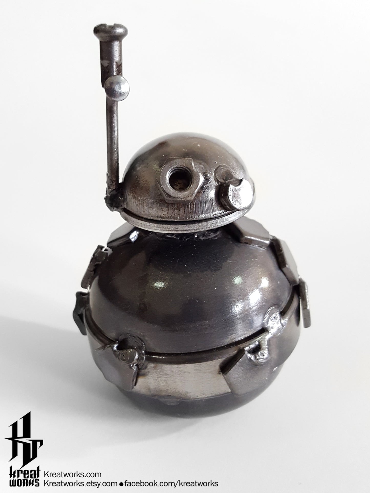 Little Droid (small item) / Recycle Metal Sustainable Sculpture Art